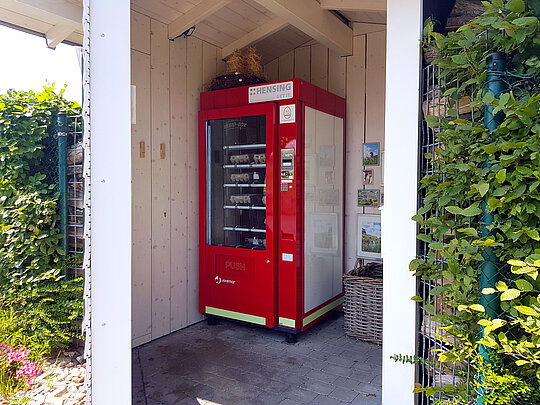 Eier-Automat am Salzweg
